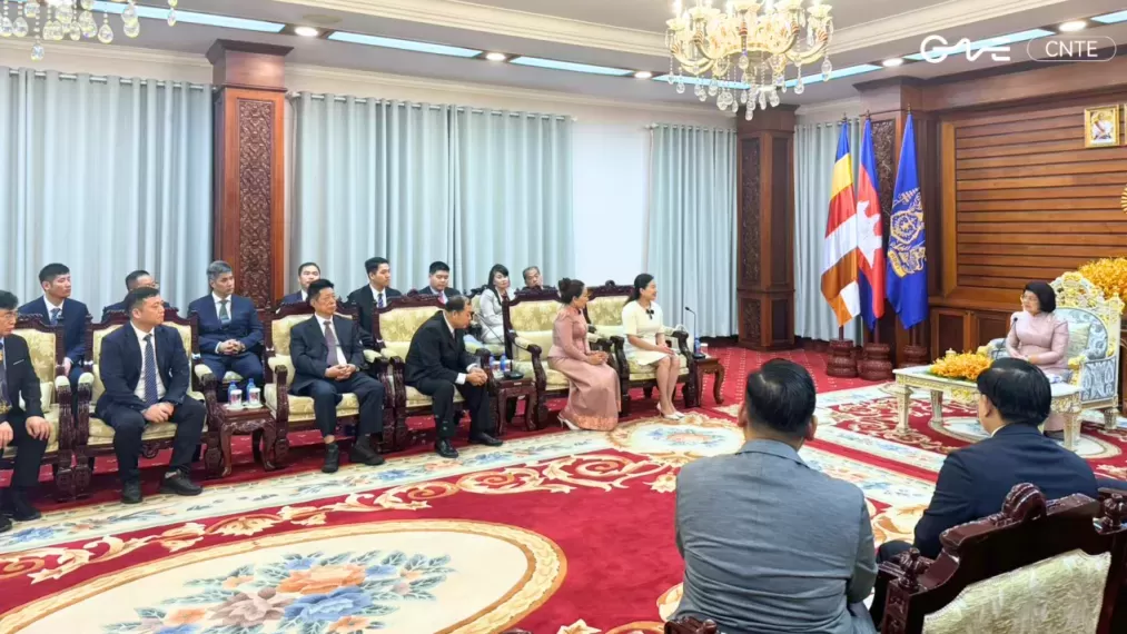 CNTE Received by the President of the Cambodian National Assembly