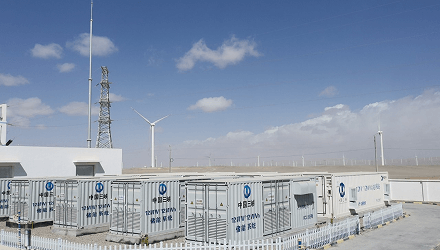 Wind Power Generating Station with ESS