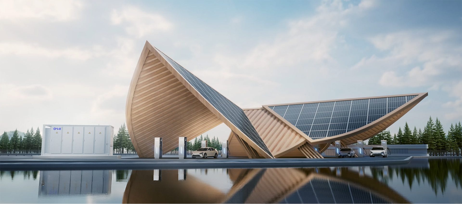 Smart BESS EV charging station banner