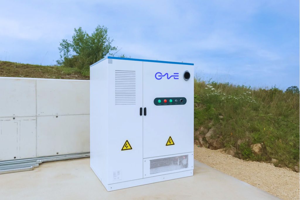 solar installation with battery
