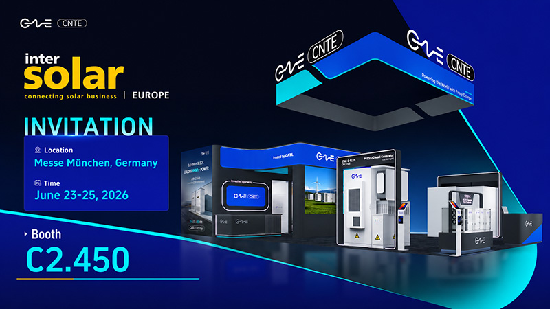 CNTE to Participate in Intersolar Europe 2026