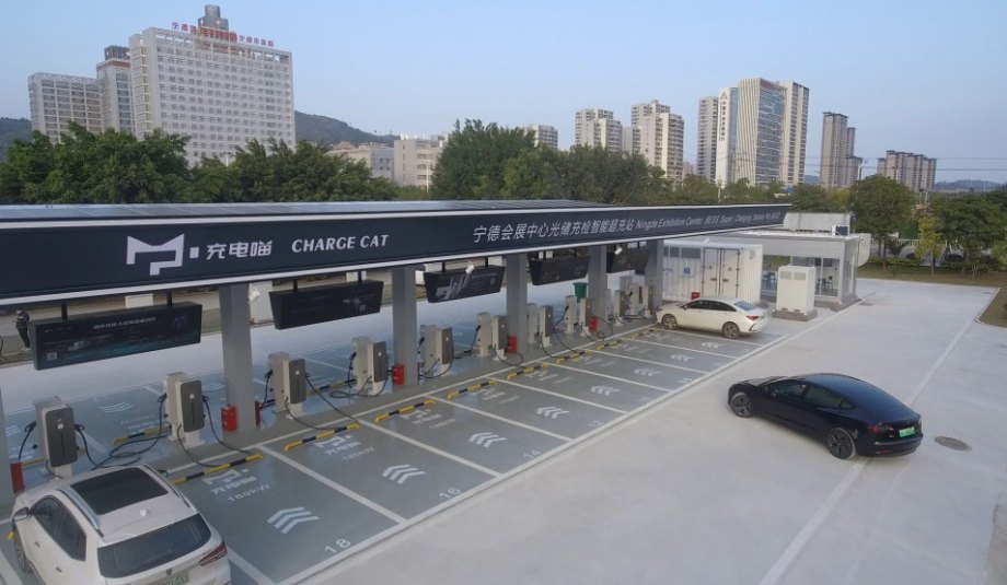 Smart Bess Ev Charging Station In Ningde, Fujian
