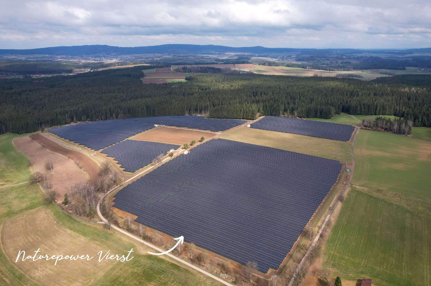 PV Power Plant With Energy Storage In Germany