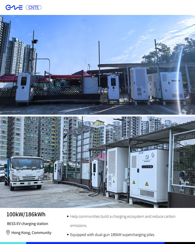 Smart BESS EV Charging Station In HongKong
