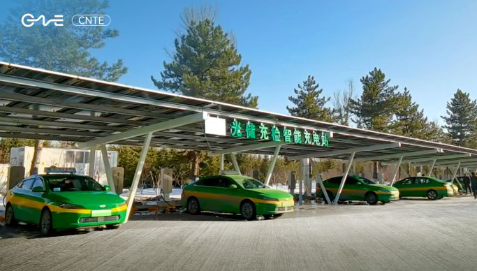 Smart BESS EV Charging Station In NingXia, China