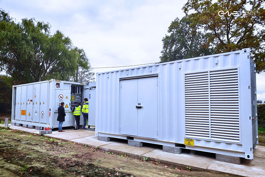 megawatt battery storage