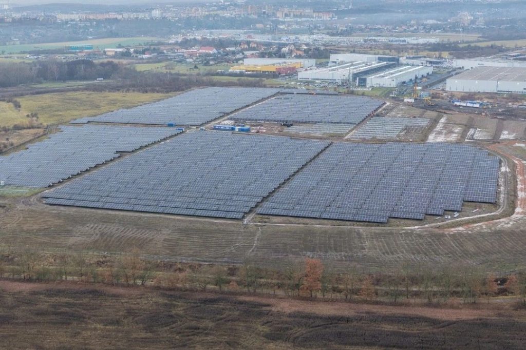 solar energy to battery storage