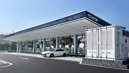 Fujian Ningde lithium town optical storage charging inspection intelligent supercharging station