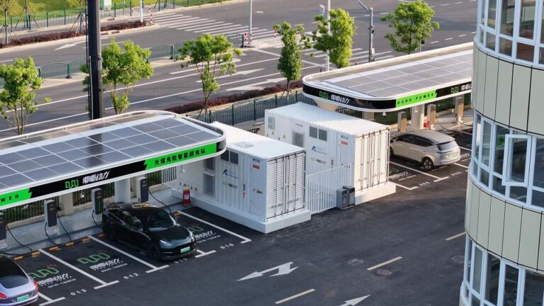 CNTE New Smart BESS EV Charging Station Landed in Shanghai