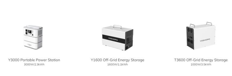 types of energy storage